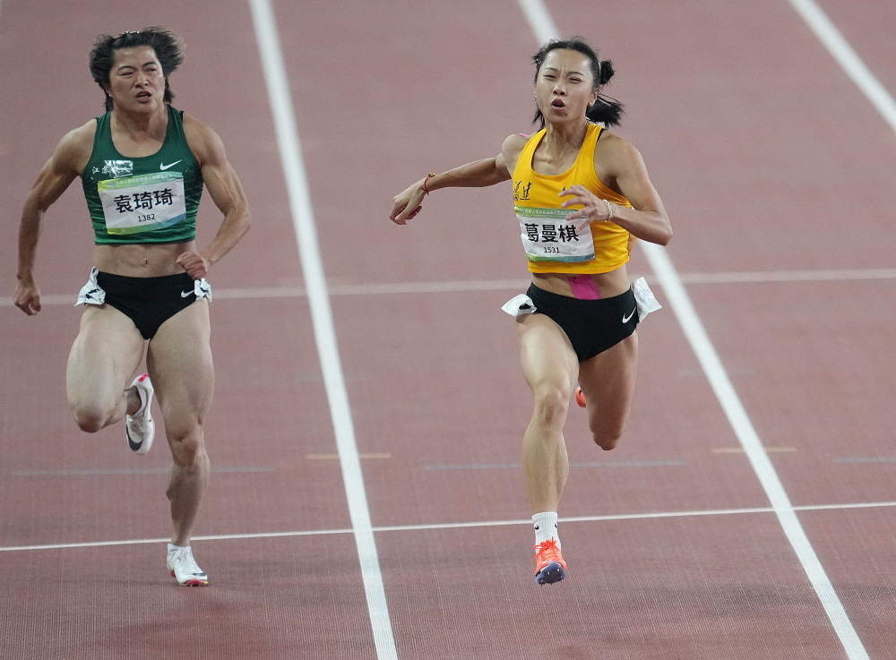 蜂鸟电竞:田径项目女子百米决赛，全场关注焦点