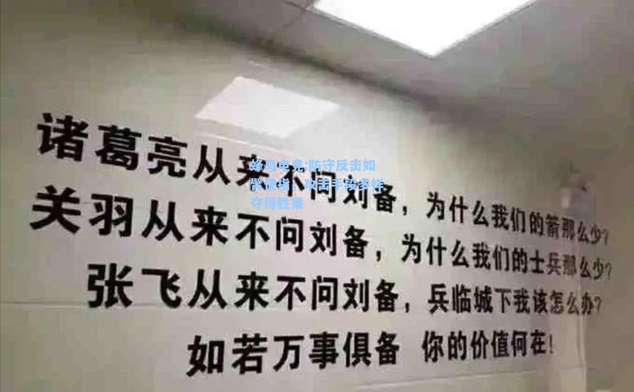 蜂鸟电竞:防守反击如臂使指，攻击手段多样夺得胜果
