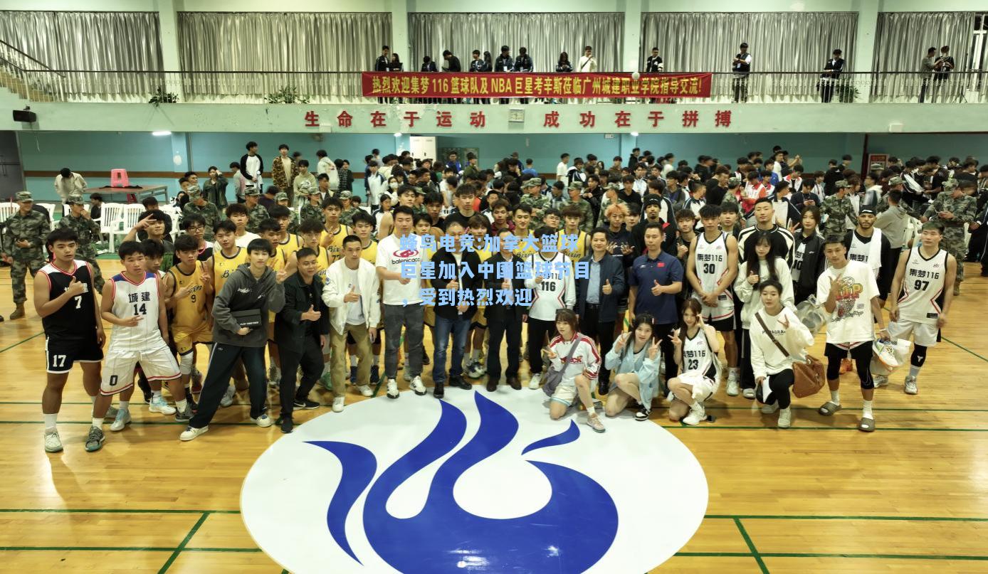 蜂鸟电竞:加拿大篮球巨星加入中国篮球节目，受到热烈欢迎