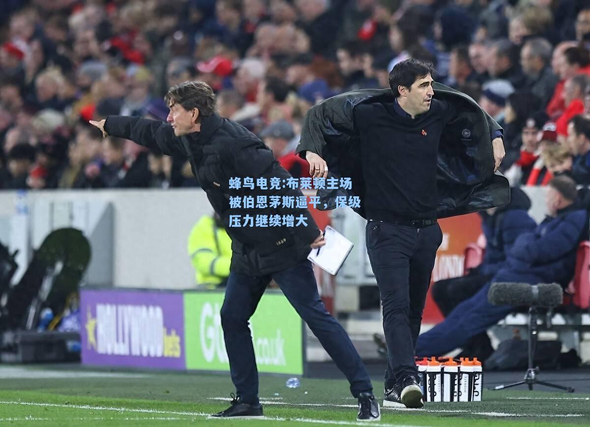 蜂鸟电竞:布莱顿主场被伯恩茅斯逼平，保级压力继续增大