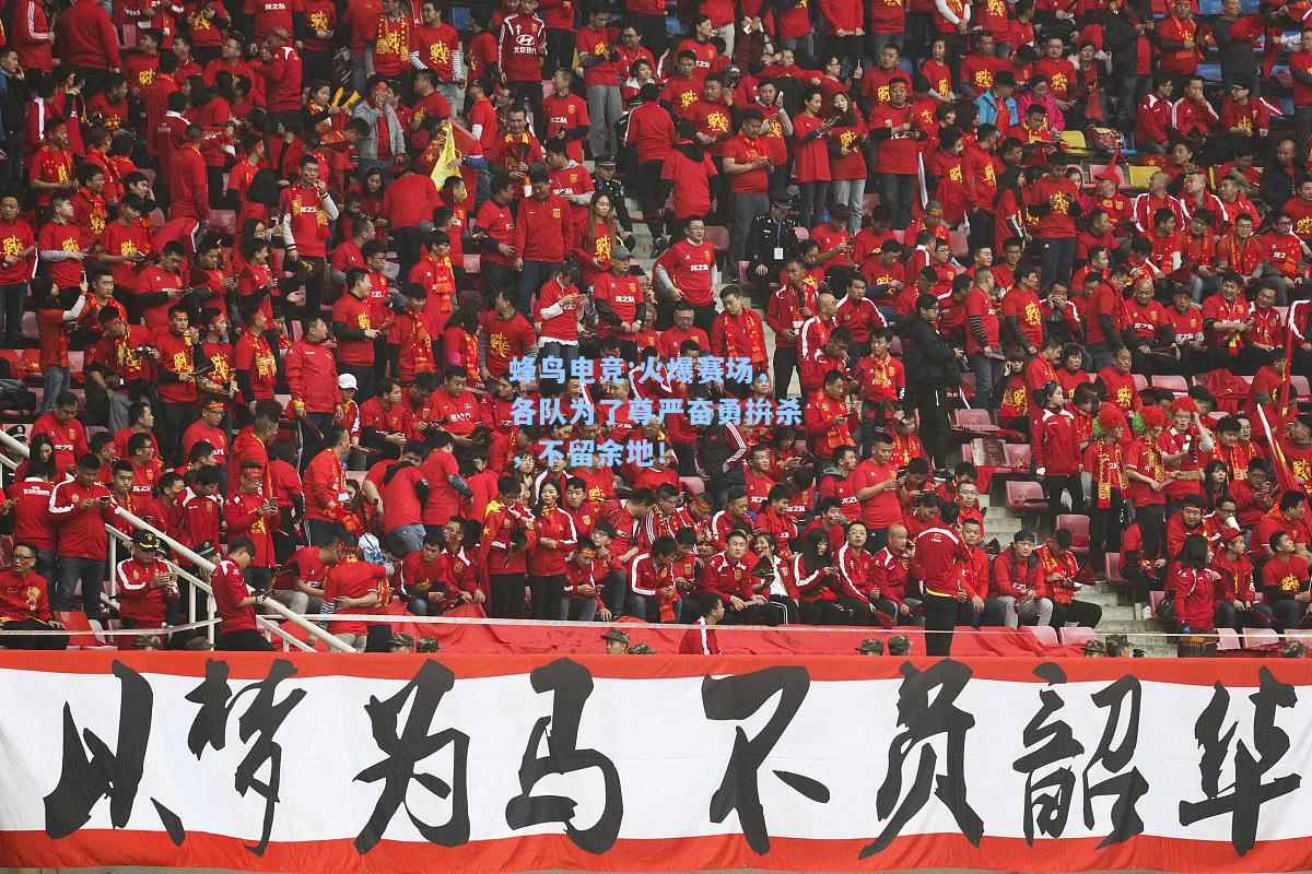 蜂鸟电竞:火爆赛场，各队为了尊严奋勇拚杀，不留余地！